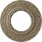 Ekena Millwork Andrea Ceiling Medallion (Canopies up to 4 1/8"), 8 1/8"OD x 4 1/8"ID x 1/2"P, Gobi Desert Crackle CM08ADGDC - alternate 1
